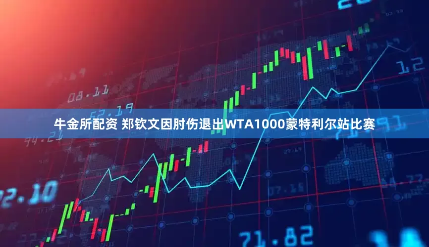 牛金所配资 郑钦文因肘伤退出WTA1000蒙特利尔站比赛