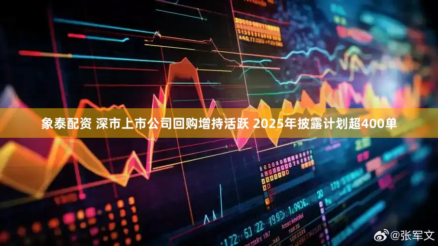象泰配资 深市上市公司回购增持活跃 2025年披露计划超400单